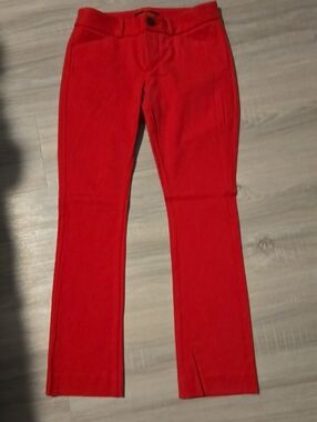 Banana Republic Red Stretch Bootcut Pants